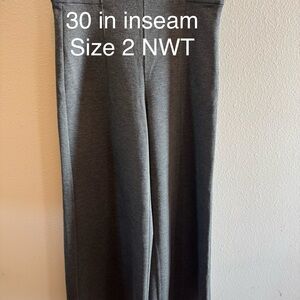 Ann Taylor Charcoal ultra wide pant NWT 2